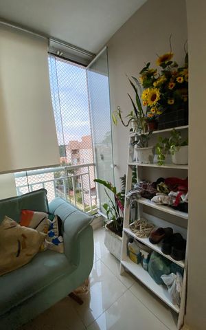 Apartamento à venda com 67m², 3 quartos e 1 vaga Apartamento à venda com 67m², 3 quartos e 1 vagaVaranda
