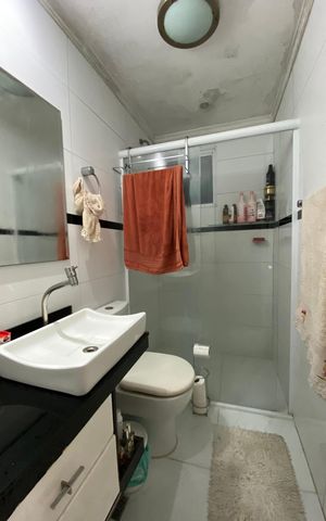 Apartamento à venda com 67m², 3 quartos e 1 vaga Apartamento à venda com 67m², 3 quartos e 1 vagaBanheiro