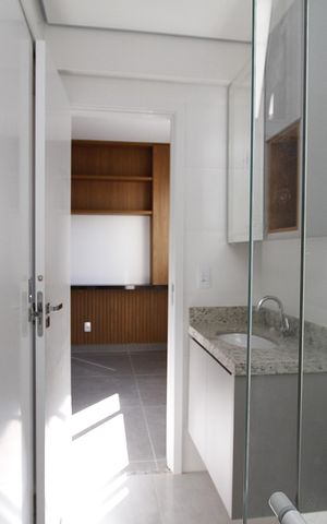 Apartamento para alugar com 35m², 1 quarto e 1 vagaBanheiro da Suíte