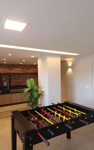 Apartamento para alugar com 59m², 2 quartos e 1 vagaSalão de jogos