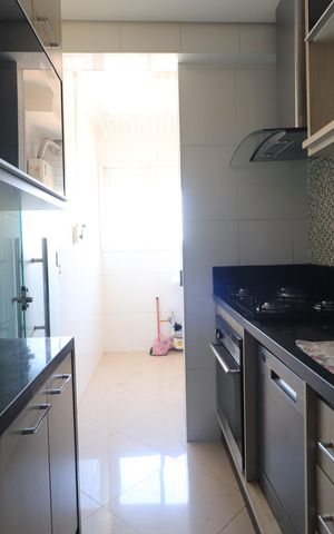Apartamento à venda com 52m², 2 quartos e 1 vagaCozinha
