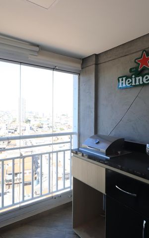 Apartamento à venda com 52m², 2 quartos e 1 vagaSacada
