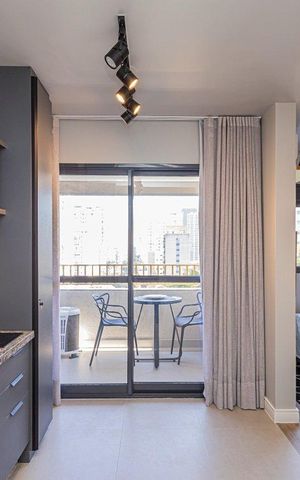 Studio para alugar com 26m², 1 quarto e sem vaga Studio para alugar com 26m², 1 quarto e sem vagaCozinha