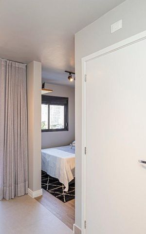 Studio para alugar com 26m², 1 quarto e sem vaga Studio para alugar com 26m², 1 quarto e sem vagaSala / Quarto