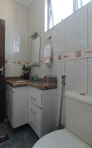 Apartamento à venda com 80m², 2 quartos e 1 vagaBanheiro Social