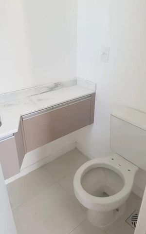 Apartamento para alugar com 86m², 3 quartos e 1 vaga Apartamento para alugar com 86m², 3 quartos e 1 vagaBanheiro da suíte