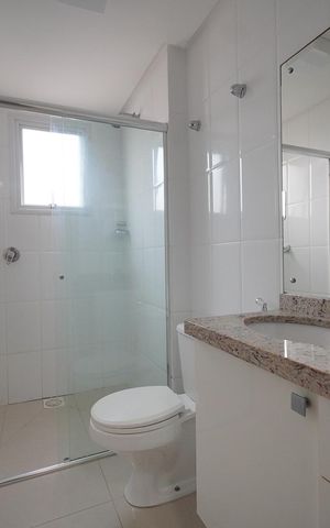 Apartamento para alugar com 87m², 2 quartos e 2 vagasBanheiro da Suíte