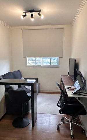 Studio para alugar com 24m², 1 quarto e sem vaga
