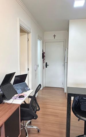 Studio para alugar com 24m², 1 quarto e sem vaga