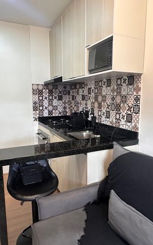 Studio para alugar com 24m², 1 quarto e sem vaga