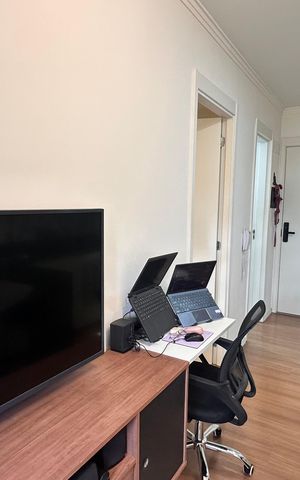 Studio para alugar com 24m², 1 quarto e sem vaga