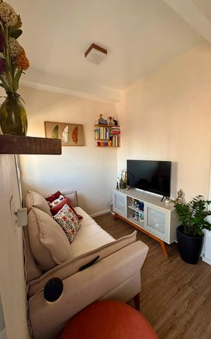 Apartamento à venda com 37m², 1 quarto e 1 vaga Apartamento à venda com 37m², 1 quarto e 1 vagaSala