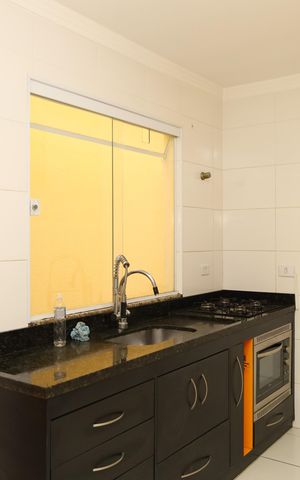 Casa de condomínio à venda com 65m², 2 quartos e 1 vagaCozinha