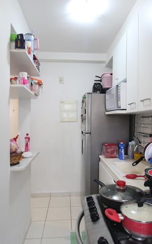 Apartamento à venda com 51m², 2 quartos e 1 vagaCozinha