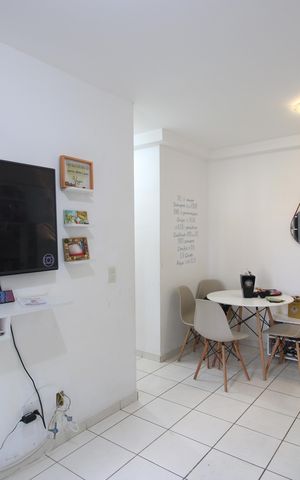 Apartamento à venda com 51m², 2 quartos e 1 vagaSala