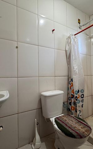 Casa de condomínio à venda com 120m², 3 quartos e 2 vagasBanheiro da Suíte 1