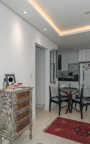 Apartamento à venda com 45m², 1 quarto e sem vaga Apartamento à venda com 45m², 1 quarto e sem vagaSala