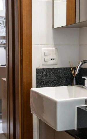 Apartamento para alugar com 137m², 2 quartos e 2 vagasBanheiro social