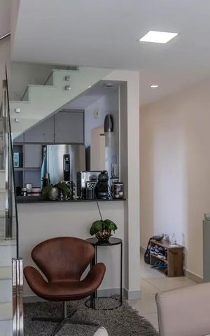 Apartamento para alugar com 137m², 2 quartos e 2 vagasSala