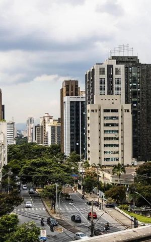 Apartamento para alugar com 137m², 2 quartos e 2 vagasVista do Quarto
