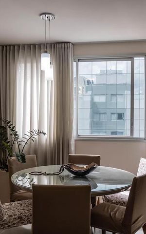 Apartamento para alugar com 137m², 2 quartos e 2 vagasSala