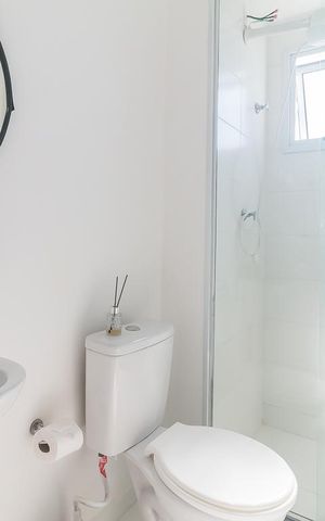 Apartamento para alugar com 41m², 2 quartos e 1 vaga Apartamento para alugar com 41m², 2 quartos e 1 vagaBanheiro