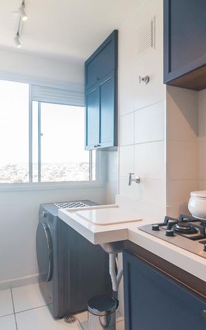 Apartamento para alugar com 41m², 2 quartos e 1 vaga Apartamento para alugar com 41m², 2 quartos e 1 vagaÁrea de Serviço