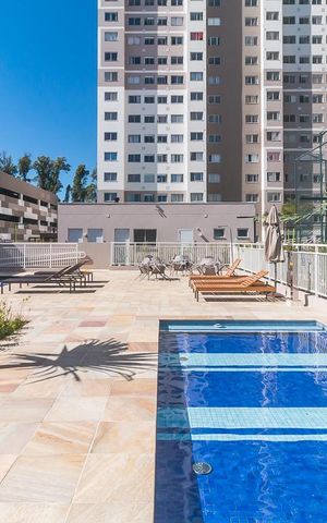 Apartamento para alugar com 41m², 2 quartos e 1 vaga Apartamento para alugar com 41m², 2 quartos e 1 vagaPiscina