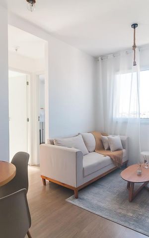 Apartamento para alugar com 41m², 2 quartos e 1 vaga Apartamento para alugar com 41m², 2 quartos e 1 vagaSala