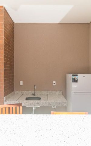 Apartamento para alugar com 41m², 2 quartos e 1 vaga Apartamento para alugar com 41m², 2 quartos e 1 vagaChurrasqueira