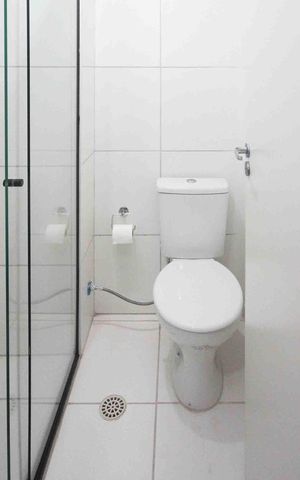 Apartamento à venda com 36m², 2 quartos e sem vaga Apartamento à venda com 36m², 2 quartos e sem vagaBanheiro