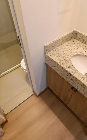Studio à venda com 30m², 1 quarto e sem vagaBanheiro do Studio