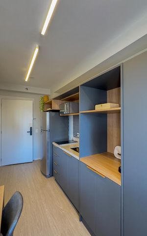 Studio à venda com 25m², 1 quarto e sem vagaStudio