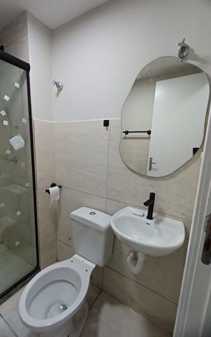 Apartamento para alugar com 47m², 2 quartos e 1 vaga Apartamento para alugar com 47m², 2 quartos e 1 vagaBanheiro