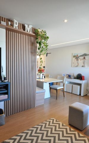 Apartamento à venda com 63m², 2 quartos e 1 vagaSala