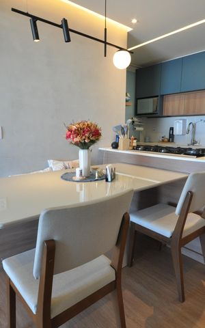 Apartamento à venda com 63m², 2 quartos e 1 vagaSala de Jantar