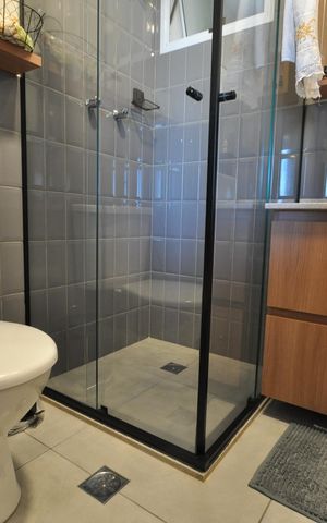Apartamento à venda com 63m², 2 quartos e 1 vagaBanheiro Social