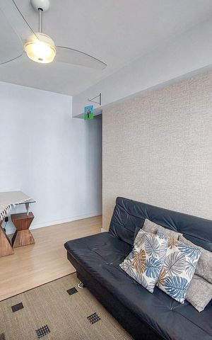 Apartamento à venda com 45m², 1 quarto e 1 vagaSala