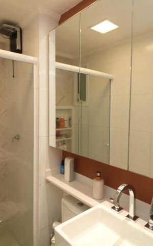 Apartamento à venda com 49m², 2 quartos e 2 vagasBanheiro
