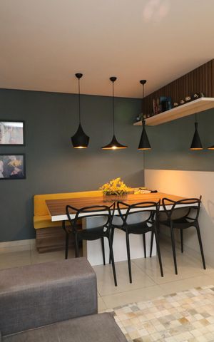 Apartamento à venda com 49m², 2 quartos e 2 vagasSala