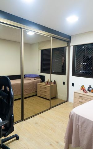 Apartamento à venda com 133m², 3 quartos e 1 vaga Apartamento à venda com 133m², 3 quartos e 1 vagaQuarto