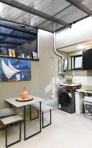 Casa de condomínio para alugar com 99m², 2 quartos e 1 vagaÁrea gourmet