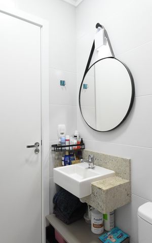 Casa de condomínio para alugar com 99m², 2 quartos e 1 vagaBanheiro da Suíte