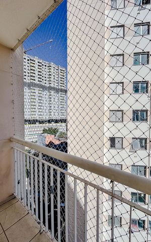 Apartamento à venda com 50m², 2 quartos e 1 vagaVaranda