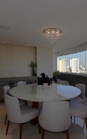 Apartamento à venda com 126m², 3 quartos e 3 vagasSala de Jantar