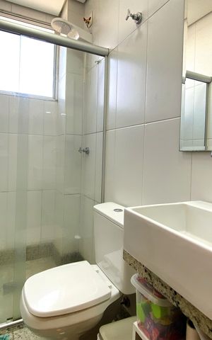 Apartamento à venda com 71m², 2 quartos e 2 vagas Apartamento à venda com 71m², 2 quartos e 2 vagasBanheiro da Suíte