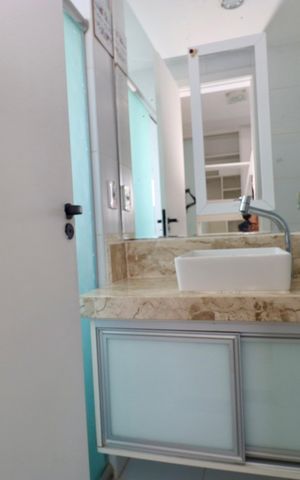 Apartamento para alugar com 50m², 1 quarto e 1 vaga Apartamento para alugar com 50m², 1 quarto e 1 vagaBanheiro