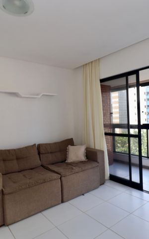Apartamento para alugar com 50m², 1 quarto e 1 vaga Apartamento para alugar com 50m², 1 quarto e 1 vagaSala