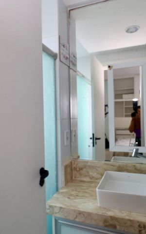 Apartamento para alugar com 50m², 1 quarto e 1 vaga Apartamento para alugar com 50m², 1 quarto e 1 vagaBanheiro
