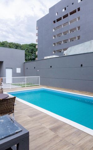 Apartamento para alugar com 25m², 1 quarto e sem vaga Apartamento para alugar com 25m², 1 quarto e sem vagaÁrea comum - Piscina
